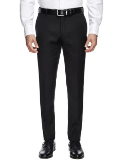 Saunders Black Slim Trouser