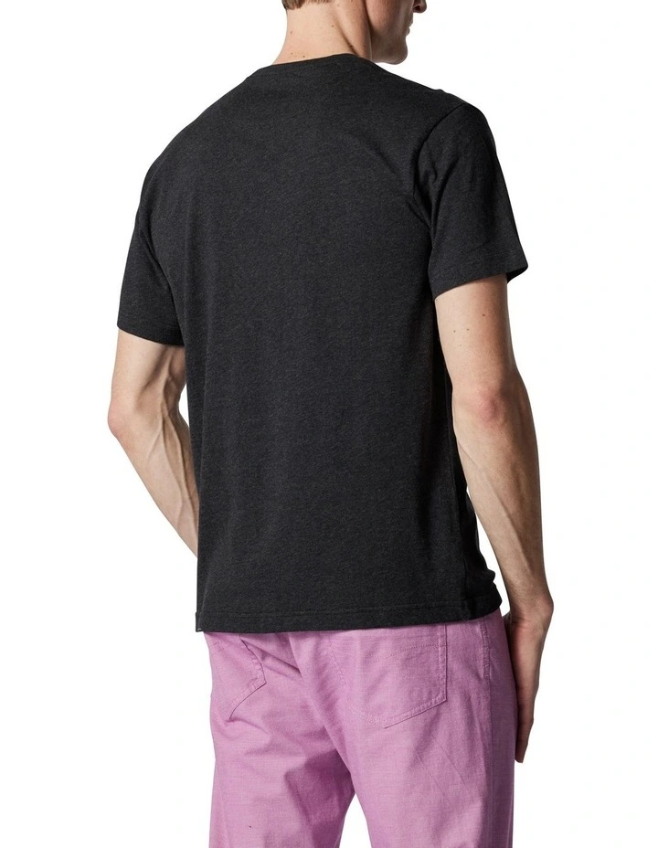 The Gunn T Shirt In Charcoal 5 The Gunn T Shirt In Charcoal - Image 3