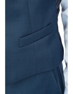 Gibson Slim Fit Mighty Blue Wool Vest FGD019 -Men's Fashion 492238180 4 720x928