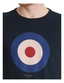 Ben Sherman Target Cotton T-Shirt Navy -Men's Fashion 598201660 4 720x928