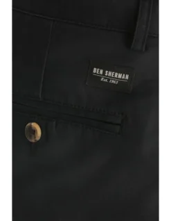 Ben Sherman Slim Stretch Chino Jet Black -Men's Fashion 598202200 5 720x928