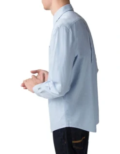 Ben Sherman Classic Long Sleeve Shirt Blue -Men's Fashion 598202740 6 720x928