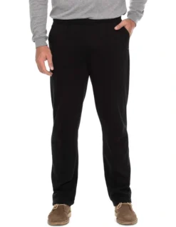 Snowy Mt Fleece Pant Black BA656