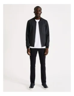 Jackson Textured Bomber Navy -Men's Fashion 646222600 3 4 720x928