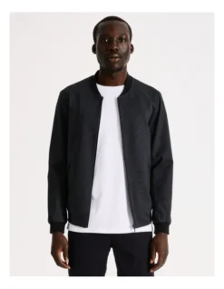 Jackson Textured Bomber Navy -Men's Fashion 646222600 5 1 720x928