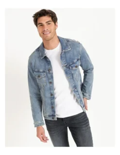 Jack & Jones Alvin Denim Jacket Light Blue