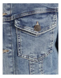 Jack & Jones Alvin Denim Jacket Light Blue -Men's Fashion 691234930 7 720x928