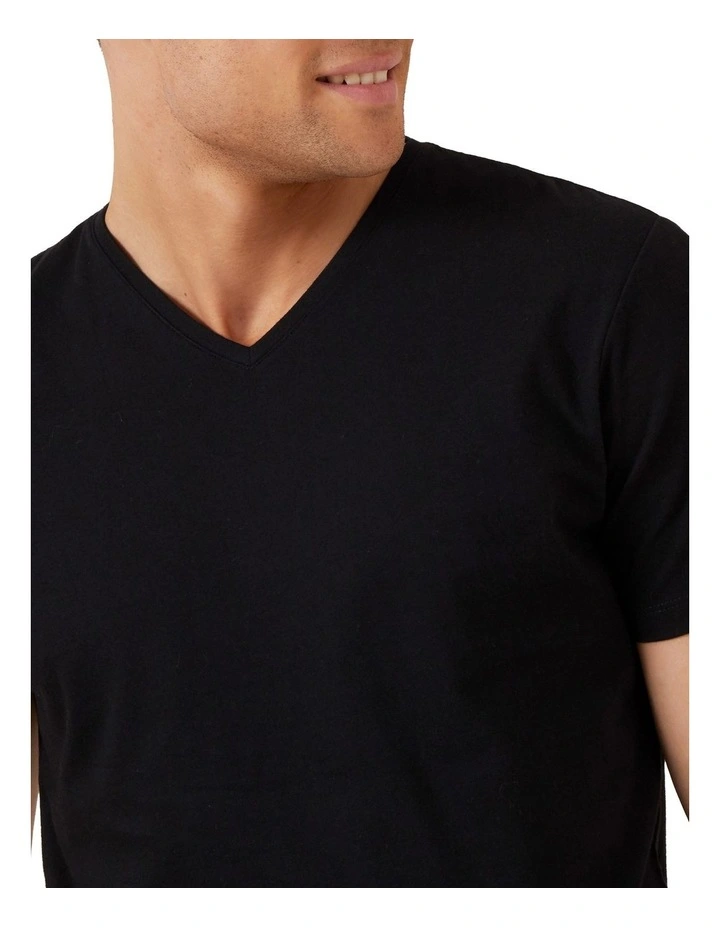 French Connection Classic V Neck T Shirt 8 French Connection Classic V Neck T Shirt - Image 6