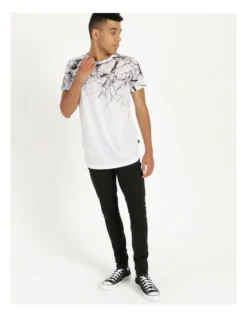 Marble Arch Short Sleeve Tee White -Men's Fashion 700559470 3 2 720x928