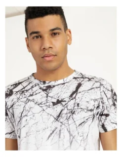 Marble Arch Short Sleeve Tee White -Men's Fashion 700559470 4 2 720x928