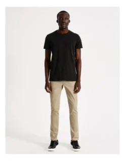 Rhodes Plain Core Tee Black -Men's Fashion 701351740 3 3 720x928