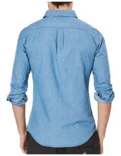 Long Sleeve Denim Shirt -Men's Fashion 701484400 3 720x928