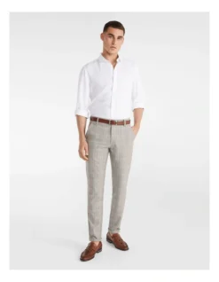 West Hampton Pure Linen Shirt In White -Men's Fashion 727786720 6 720x928