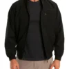 Microfibre Bomber Jacket Black -Men's Fashion 737617870 1 720x928