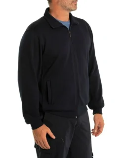 Zed Snowy Mt Fleece Jacket Ink Blue