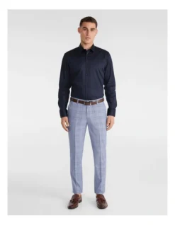 Mission Slim Fit Dress Shirt In Navy -Men's Fashion 744519970 5 2 720x928