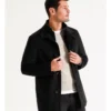 Rochester Melton Coat Black -Men's Fashion 748218160 1 2 720x928