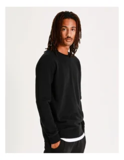 Ryder Moto Crew Sweat Black -Men's Fashion 751323520 4 1 720x928