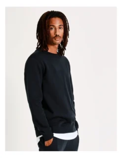 Ryder Moto Crew Sweat Navy -Men's Fashion 751323700 3 1 720x928