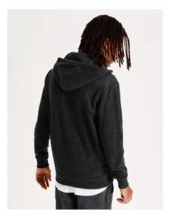Mitchell Zip Thru Hoodie Charcoal -Men's Fashion 751323790 6 720x928