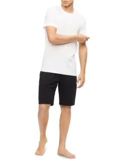 Calvin Klein Classics Crew Cotton T-Shirt White 3 Pack