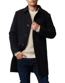 Murchison Coat In Midnight