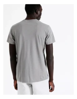 Rhodes Plain Core Tee In Steel -Men's Fashion 780086620 7 2 720x928