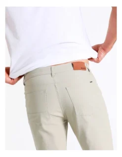 Nicholas 5 Pocket Pant Stone -Men's Fashion 782109100 4 2 720x928