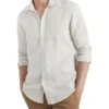 French Connection Linen Regular Fit Shirt -Men's Fashion 782129530 1 1 720x928