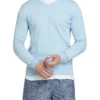 Oxford Cotton Cashmere V-neck Pullover -Men's Fashion 794258290 1 720x928
