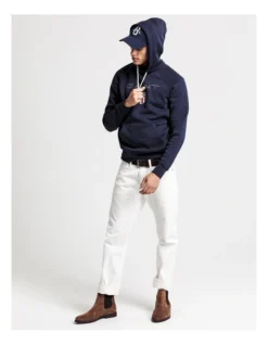 Gant Shield Sweat Hoodie In Navy -Men's Fashion 796765420 4 720x928