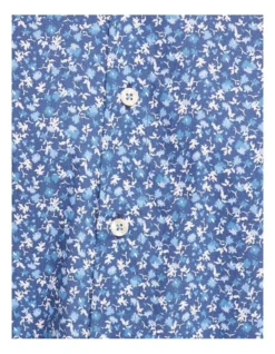 Oxford Leyton Floral Relax Fit S/s Shirt -Men's Fashion 797336650 6 720x928