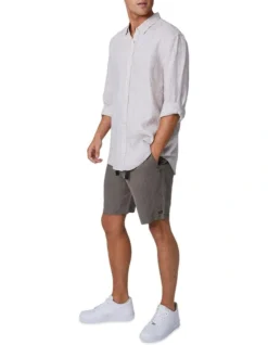 The Newry Long Sleeve Shirt Wheat -Men's Fashion 803544310 2 1 720x928