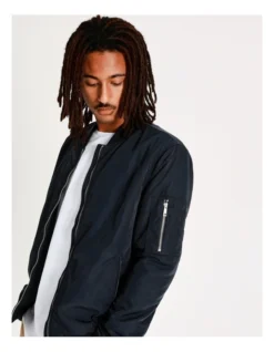 The Langy Bomber Jacket Navy -Men's Fashion 803997010 5 1 720x928
