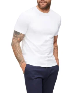 Van Heusen Plain Tee White