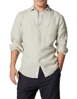 Coromandel Sports Fit Shirt In Flax