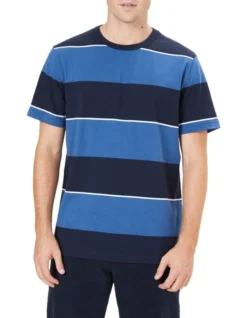 French Connection Block Stripe T Shirt