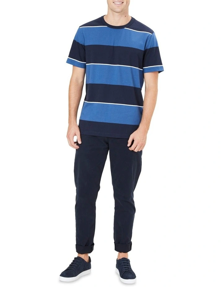 French Connection Block Stripe T Shirt 4 French Connection Block Stripe T Shirt - Image 2