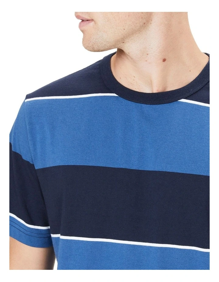 French Connection Block Stripe T Shirt 6 French Connection Block Stripe T Shirt - Image 4