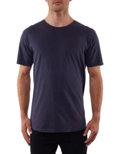 Acid Tail Tee In Navy