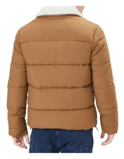 French Connection Sherpa Puffer Jacket -Men's Fashion 816072760 3 720x928