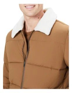 French Connection Sherpa Puffer Jacket -Men's Fashion 816072760 4 720x928