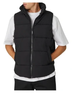 Hanam Puffer Vest Black