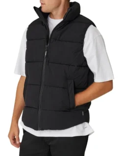 Hanam Puffer Vest Black -Men's Fashion 831439810 3 720x928