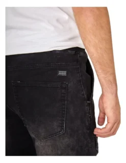 The Denim Armoured Drifter Washed Black -Men's Fashion 831519640 5 720x928