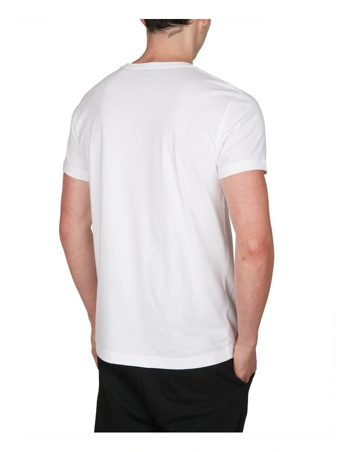Gant Shield Short Sleeve TShirt In White 4 Gant Shield Short Sleeve TShirt In White - Image 2