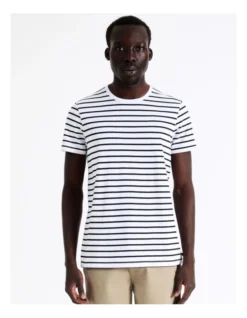 London Stripe Tee Black -Men's Fashion 833886730 4 2 720x928