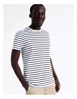 London Stripe Tee Black -Men's Fashion 833886730 6 2 720x928