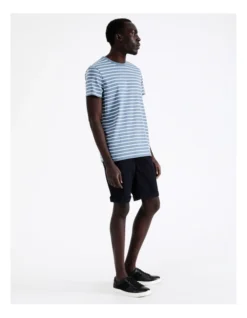 London Stripe Tee Blue -Men's Fashion 833886820 4 1 720x928