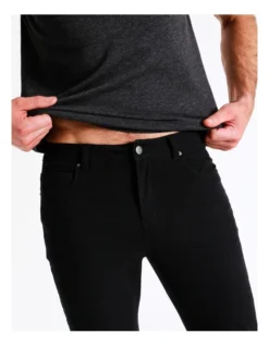 Nicholas 5 Pocket Pant Black -Men's Fashion 835055470 6 1 720x928